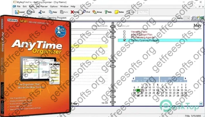 Anytime Organizer Deluxe Crack 16.1.7.0 Free Download